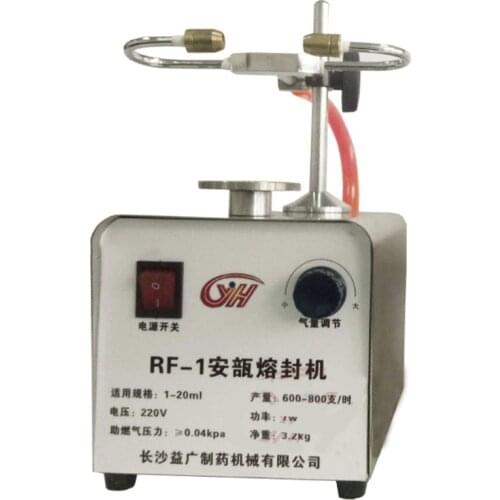 New arrival 110V/220V RF Lab Ampoule Melting Laboratory Ampoule Sealing Sealer Machine Melting Glass Tube Hot Welding Machine