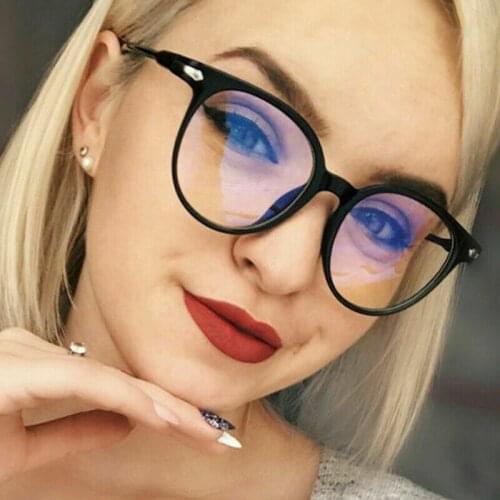 MADELINY Glasses Frame Men Women Blue Light Eyeglasses Frame Vintage Round Clear Glasses Transparent Optical Spectacle Eyewear
