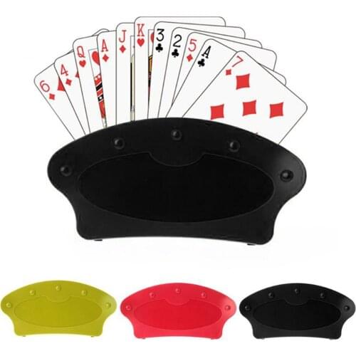 Hands Free Plastic Playing Card Holders Stand Clip bridge card Poker Seat