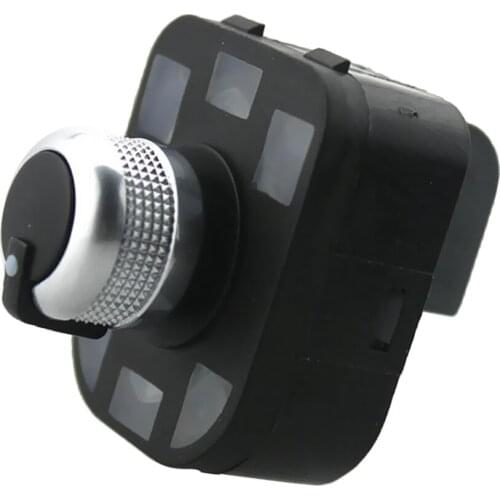 Dolity Electric Mirror Control Switch Knob for Audi TT A2 A3 A4 S4 RS4 B6 B7 A6 S6