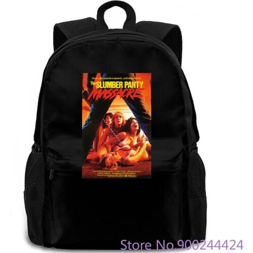Slumber Party Massacre 100% Ring Spun New MenS Summer Style Fashion Swag Men backpack