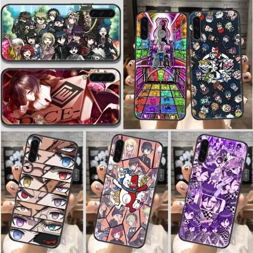 Danganronpa V3 Phone Case For Samsung Galaxy A 10 12 20E 21S 30 32 40 50 51 52 70 71 72 5 6 7 2016 2018 black art bumper