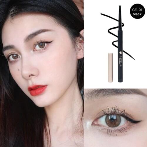 Ultra-fine Eyeliner Pen Waterproof And Sweat-proof Eyeliner Is Not Easy To Smudge Quick-drying Long-lasting Silkworm Pen TSLM1