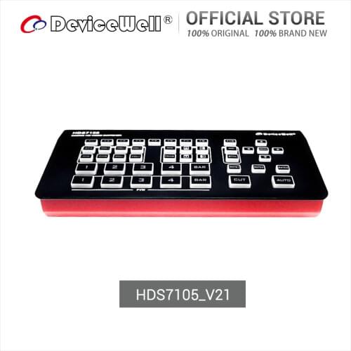 DeviceWell HDS7105-V21 Video Switcher 5-CH Video Switcher 4*HDMI-compatible 1*DP SWITCHER for Video Stream HDS7105_V2021 NEW