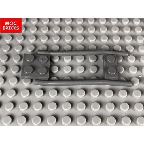 50pcs/lot DIY Accessory Dark gray Horse Hitching fit with 2397 Educational building block figure toys for children Xmas gifts