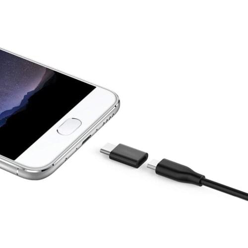 500pcs wholesale bundle package 3 in 1 USB C Type C to Micro USB Adapter Plug Jack