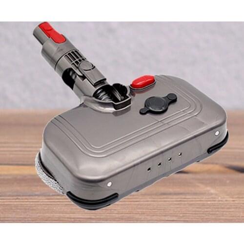 Wireless Electric LED Headlight Wet & Dry Rotary Mop Head Brush Cleaning Mopping Cloth for Dyson Vacuum Cleaner V7 V8 V10 V11