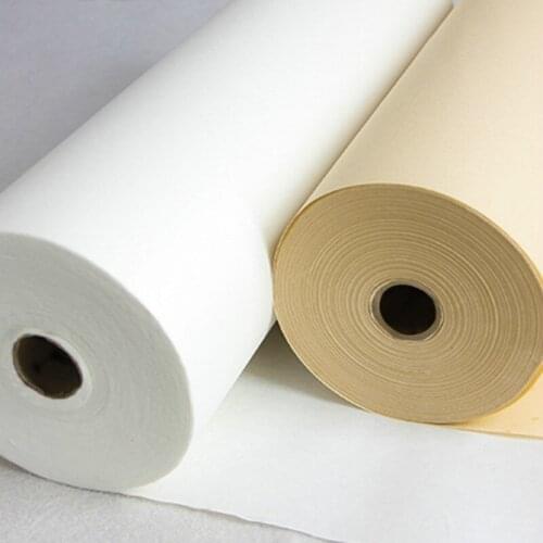 Calligraphy Paper Papel Arroz Rolling Half Ripe Xuan Paper Chinese Thicken Raw Rice Paper Chinese Painting Rijstpapier 100m