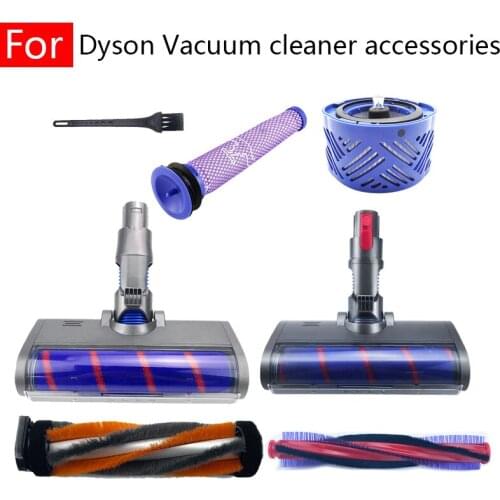 For Dyson V6 V7 V8 V10 V11 Robot Vacuum Cleaner Front Rear Filters Core Built-in Roller Carpet Electric Floor Brush Home Parts