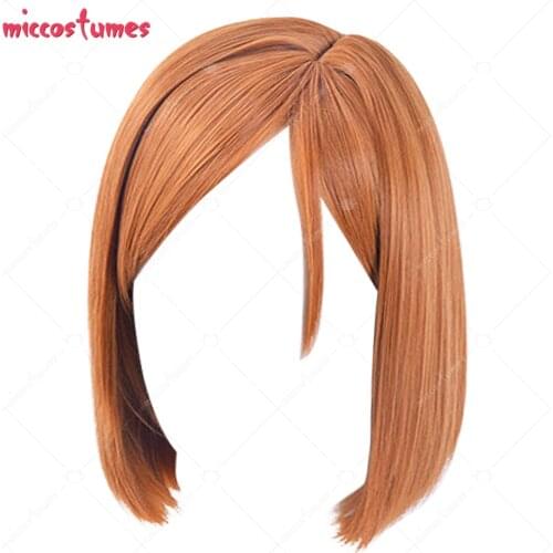 Jujutsu Kaisen Nobara Kugisaki Short Straight Orange Cosplay Wig