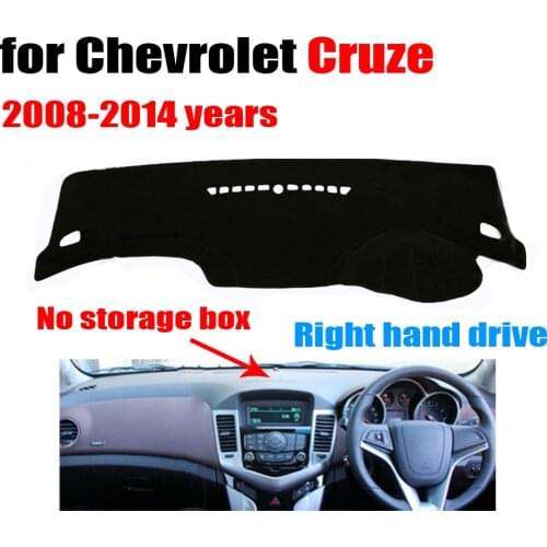 Car dashboard cover mat for Chevrolet Cruze 2008-2014 Right hand drive dashmat pad dash covers auto dashboard accessories