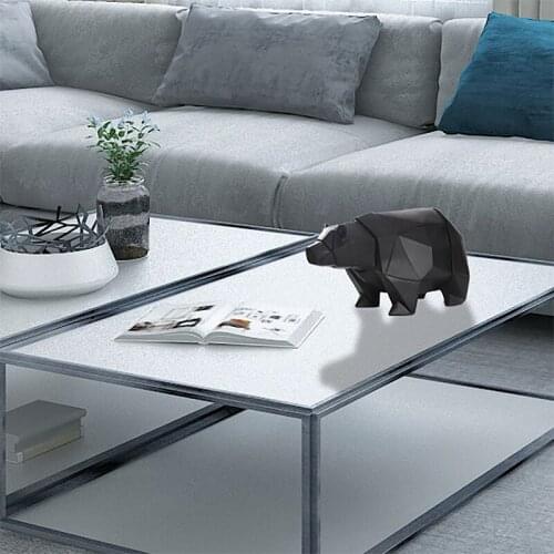 Hot Polar Bear Piggy Bank Animal Coin Storage Resin Desktop Ornament Friends Family Christmas Gifts Birthday Gifts