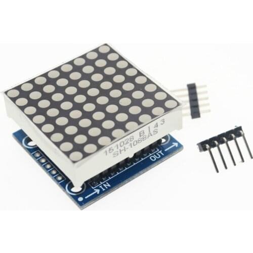 1PCS MAX7219 dot matrix module microcontroller module display module finished goods