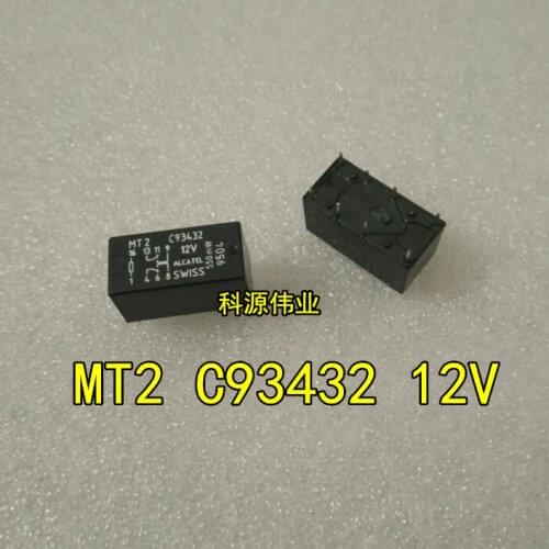 MT2-C93432-12V SWISS Relay 8PIN MT2 C93432 12V 12VDC