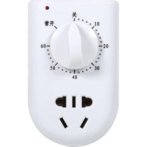 Timer Digital AC 220V 10A Electronic Digital 60Min Countdown Control Wall Plug Timer Socket Time Switch