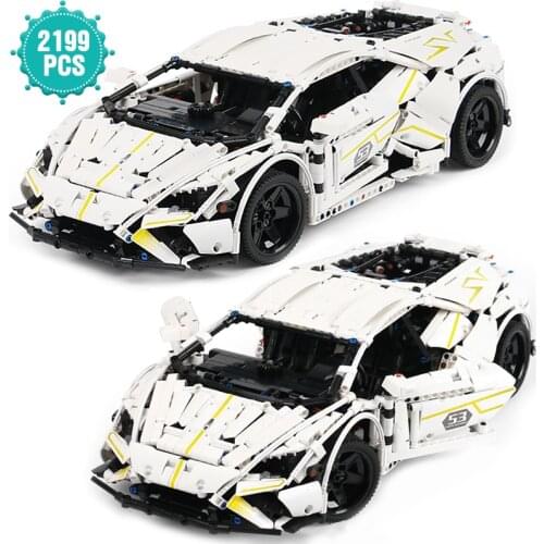 Expert Sport Racing Car Building Blocks Super Speed Famous Vehicle Model Bricks Toys Birthday Gift For Boyfriend