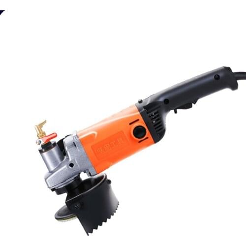 High-power marble household ceramic tiles and floor tiles stone polishing machine water injection angle grinder