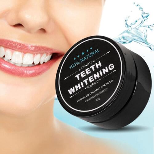 30g Teeth Whitening Scaling Powder Oral Hygiene Cleaning Packing Premium Activated Bamboo Charcoal Powder Food Grade