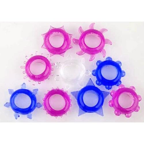 30pcs Delay Penis Rings Cock Rings Set Male Adult Products Sex Toys dildos extend Enhance Orgasm Cock-ring sexy tool for men