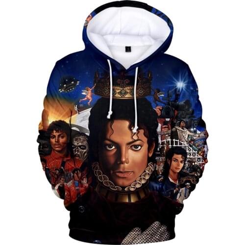 Super Star Michael Jackson 3D Hoodies Fashion Men/women Sweatshirts Hot Sale Michael Joseph Jackson 3D Hoodie Mens Clothes