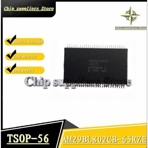 5PCS-10PCS) AM29BL802CB-65RZE SOP-56 AM29BL802CB SOP56 29BL802CB 1MB * 8 bit / 512K * 16 bit FLASH memory chip New and original
