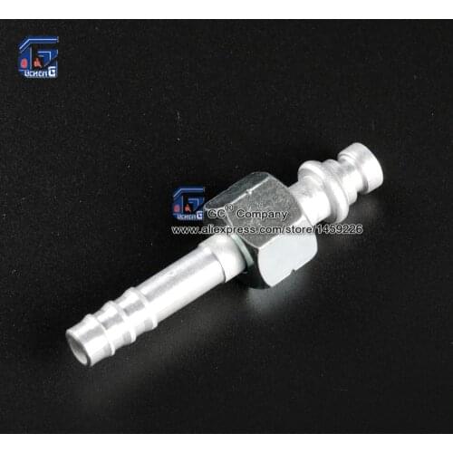 #6 8mm Barbed Fitting Straight O-Ring Female Thread M16x1.5 for A/C Air Conditioning Reduced Barrier Hose 3/8