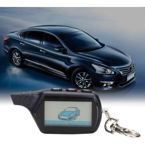 Car Anti-theft Burglar Alarm Russian Car Alarm System Engine Start Remote Control Key for StarLine Twage B9 Car Accessory