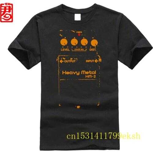 Chainsaw Guitar Pedal (Boss HM-2) T-Shirt man and woman tee