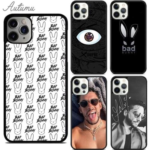 BAD BUNNY REQUESTED Phone Case for iPhone 11 12 Pro Max mini X XR XS SE 2020 5 6S 7 8 Plus Samsung Galaxy S8 S9 S10 Cover shell
