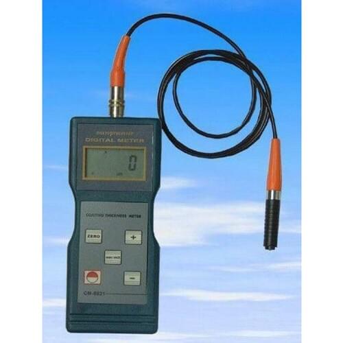 CM8821 New Digital Paint Coating Thickness Meter Gauge F Probes