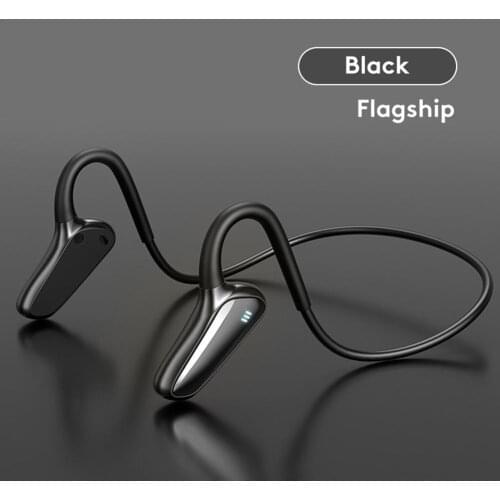 M-D8 Bluetooth Bone Conduction Wireless Earphone BT 5.2 Stereo Music Sports Headphones Ear Hanging Type Headset