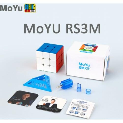 Moyu RS3M 2020 Magic Cube Magnetic Moyu RS3 M 3x3x3 Cubo Magico CubingClassroom Professional Puzzle Cubes Toys for Children Gift