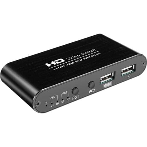 NEW HDMI-Compatible Switch 4K Switcher Wireless Mouse Keyboard Sharer Ultra-Clear Switching Computer Adapter Display Amplifer