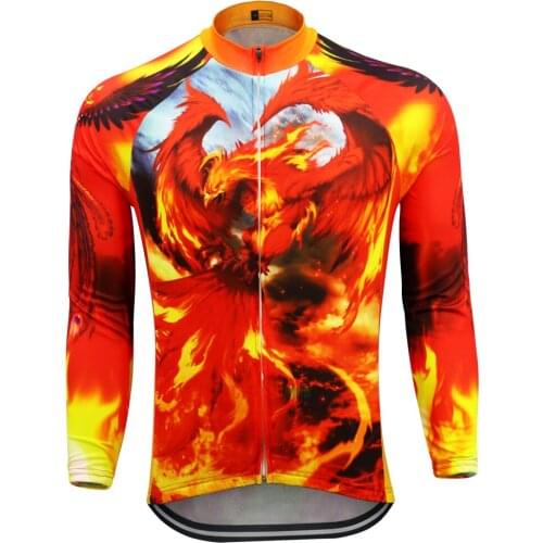 New Men‘ S Cycling Jersey Long Sleeve Thermal bicycle Clothing Winter Thermal And Thin MTB Road Bike Wear Maillot Ciclismo Hot