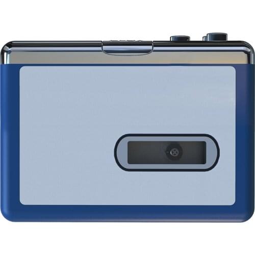 Portable BT4.2 Cassette Player Transmit Tape Music to BT Headset/Speaker Retro Tape Wirelessly Auto Reverse BT/3.5mm AUX Output