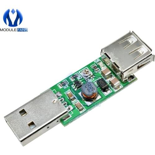 DC-DC USB 5V to 6-15V Step-Up Boost Converter Voltage Inverters Module Adjustable Board Output DC 6V 7V 8V 9V 12V