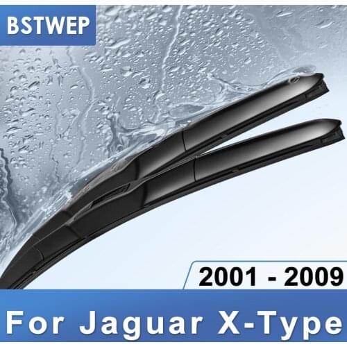BSTWEP Wiper Blades for Jaguar X-Type Fit Hook Arms 2001 2002 2003 2004 2005 2006 2007 2008 2009