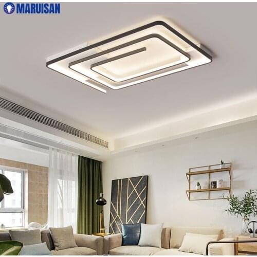 Modern LED Chandelier Interior Lamps For Bedroom Dining Study Living Room Kitchen Simple Lustre Indoor Lighting Fixtures 90-260V