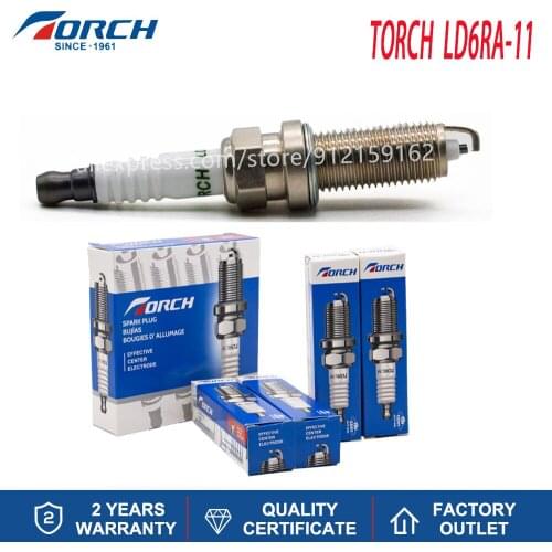Candle Replace for NGK LZKAR6C-11 Spark Plug TORCH LD6RA-11 Bosch 0242135524 Champion REA12WMB4 Denso FXE20HR11