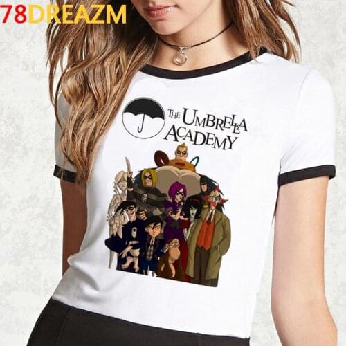 The Umbrella Academy Diego Cha-cha t-shirt female print harajuku kawaii couple clothes clothes t shirt tumblr