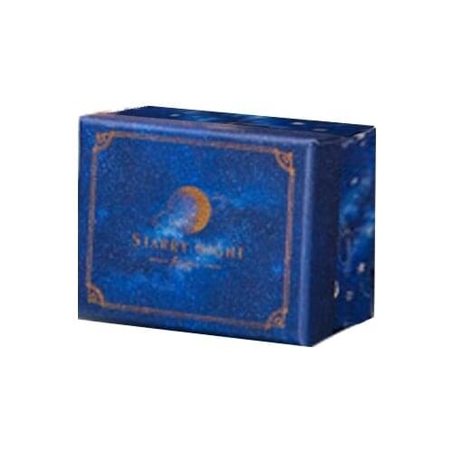 Star Moon Royal Blue Boxes Blue Favor Box Large Blue Gift Box Book Shape Design Custom Branded Book Kraft Pape