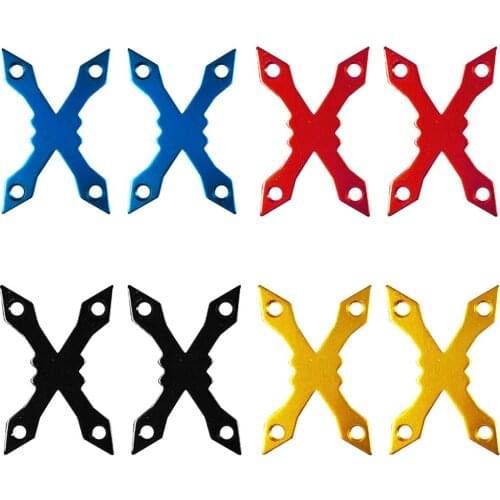 1 Pair Skateboard Longboard Deck Gaskets Protective Aluminum Alloy 4 Colors Decoration Hardware Parts For Skateboard Surfaces