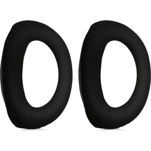 1 pair of replacement foam high quality leather ear cushion earmuffs for Sennheiser HD800 HD800S headphone repair accessories