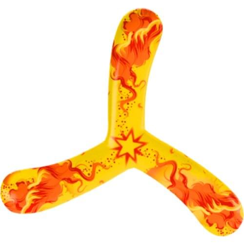 1Pcs Scimitar Boomerang Childrens Toy Puzzle Decompression Outdoor Products Toy Sports Fun Game Gifts For Kids Children Gift
