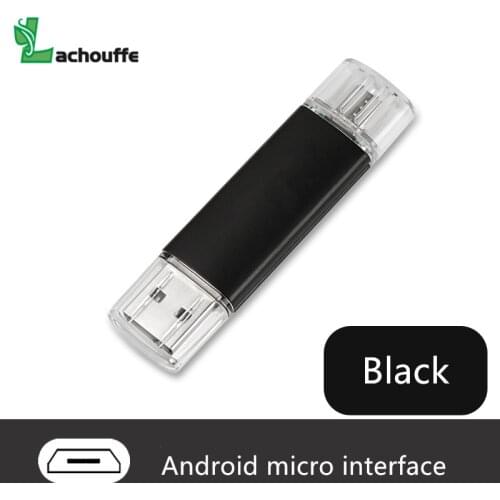 2 in 1 otg usb flash16GB 32GB 64GB Usb Flash Drive for phone memory stick Pendrive for Android micro interface usb flash drive