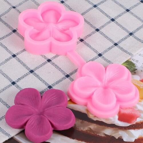 3D Silicone Flower Petal Mold Fondant Cake Decorating Moulds Baking Confeitaria Tools Chocolate Kitchen Accessories X7Z2