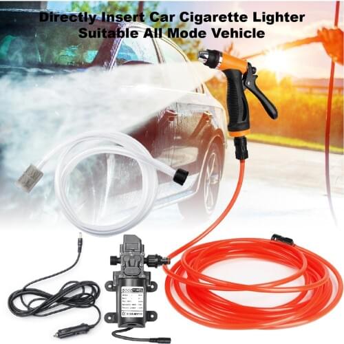 Car Washer Gun Pump 12V High Pressure Cleaner Spray Washing Machine Car cleaning Kit For Car Wash Auto Care Electric Device
