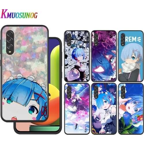 Anime Rem Re Zero for Samsung Galaxy A90 5G A80 A70S A70 A60 A50 A50S A40 A30S A20S A20E A20 A2 Core A10 Phone Case