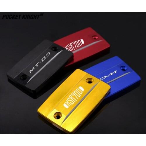 For YAMAHA MT-03 MT 03 2006-2010 XSR 700 XSR 900 2016-2017 TDM 900 2004-2015 Motorcycle Front Brake Fluid Reservoir Cap Cover