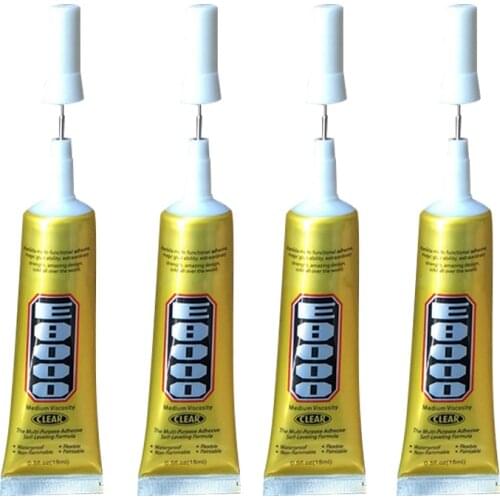 E8000 Clear Adhesive Sealant Glue for DIY Phone Border Diamond Clothes DEC889